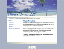 Tablet Screenshot of davrontours.com